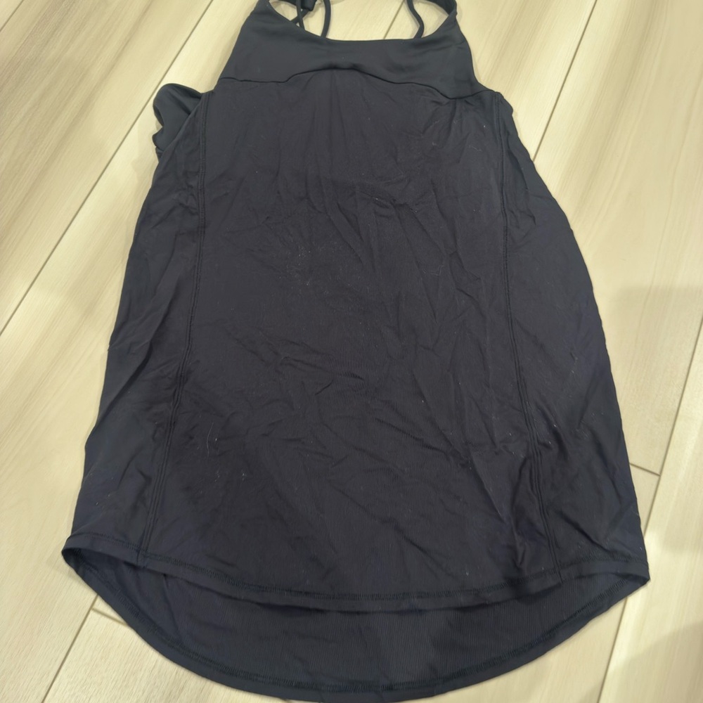 lululemon athletica open back with built in bra